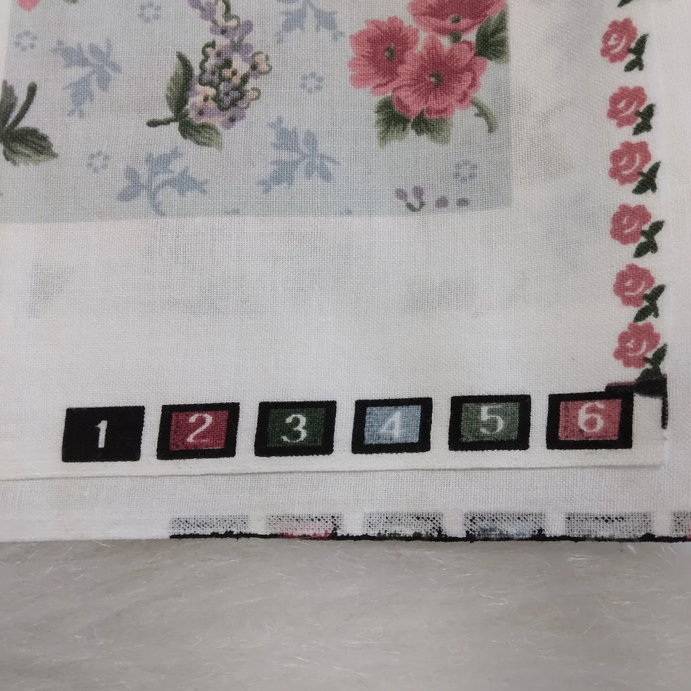 FABRIC Cut & Sew Fabric Panel Mother & Daughter hats Cute Floral Print!